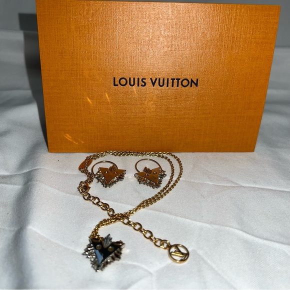 Louis Vuitton Bo Glory V Earings + Coll. Glory V necklace - Picture 4 of 12